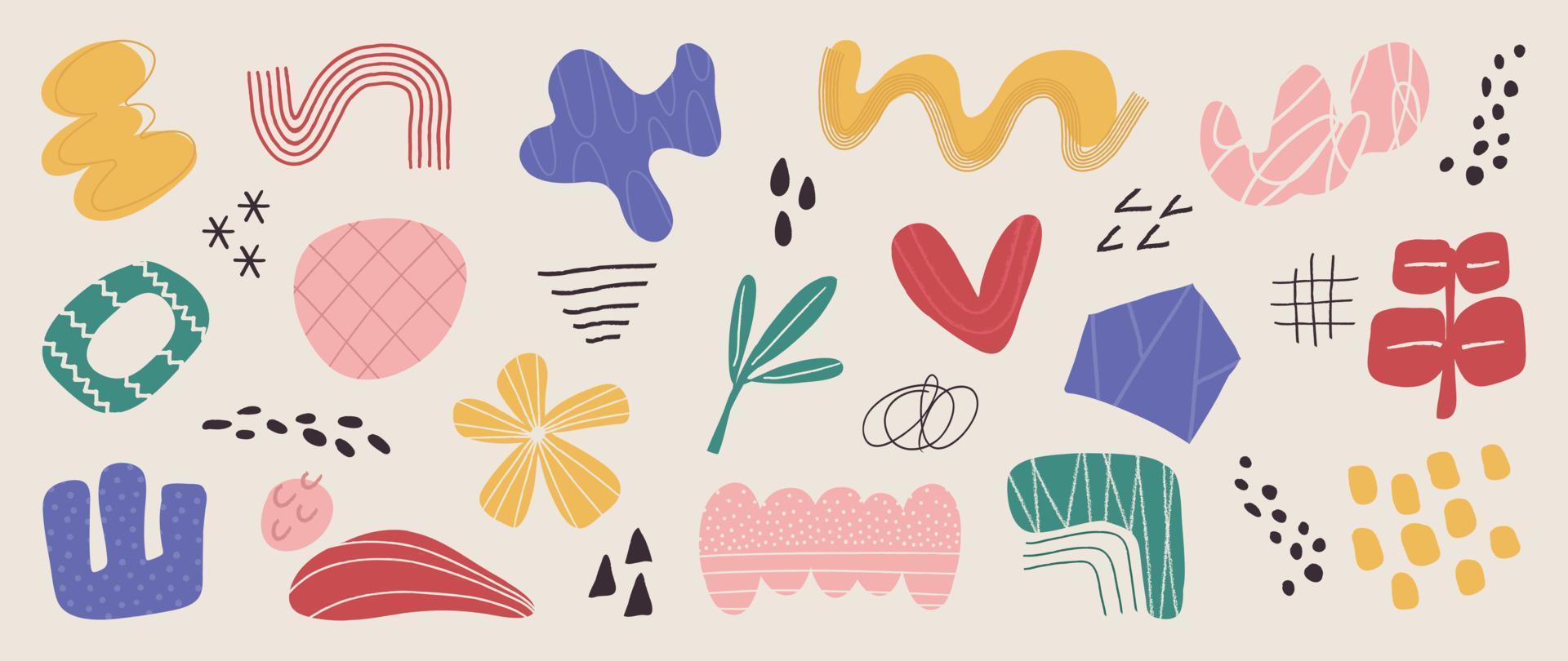 Set of hand drawn doodle cute artist things. Vector isolated outline  elements onn white background. Brushes, pencils, paints, sketchbook. Sketch  design. Perfect for coloring pages, stickers, tatoo 26340118 Vector Art at  Vecteezy