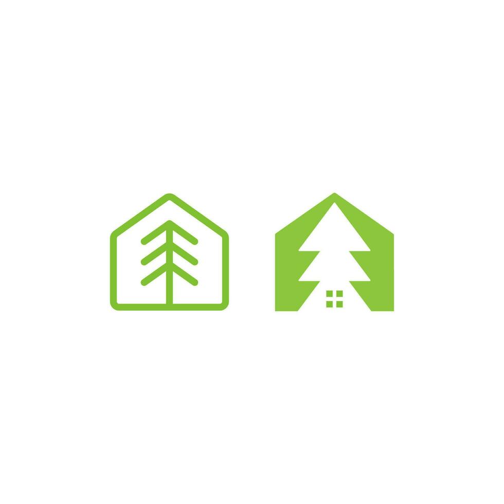 home tree icon vector