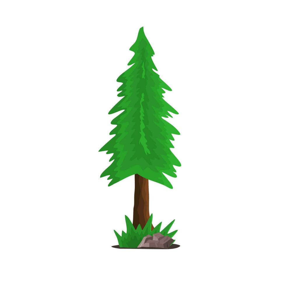 vector de ilustración de árbol