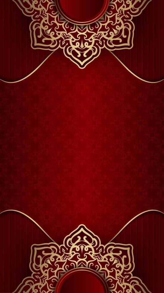 luxury background  with mandala ornament vector