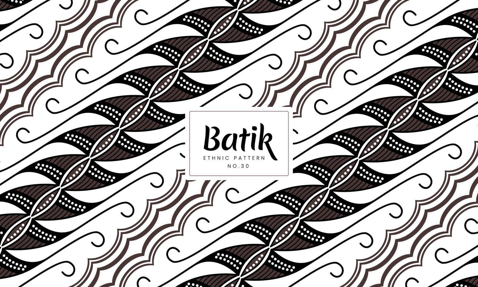 batik indonesio parang vector de patrones florales tradicionales