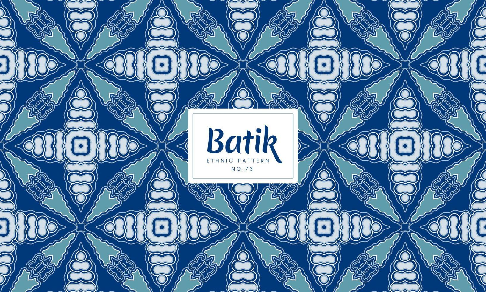 Batik Indonesian geometric Kawung traditional patterns vector