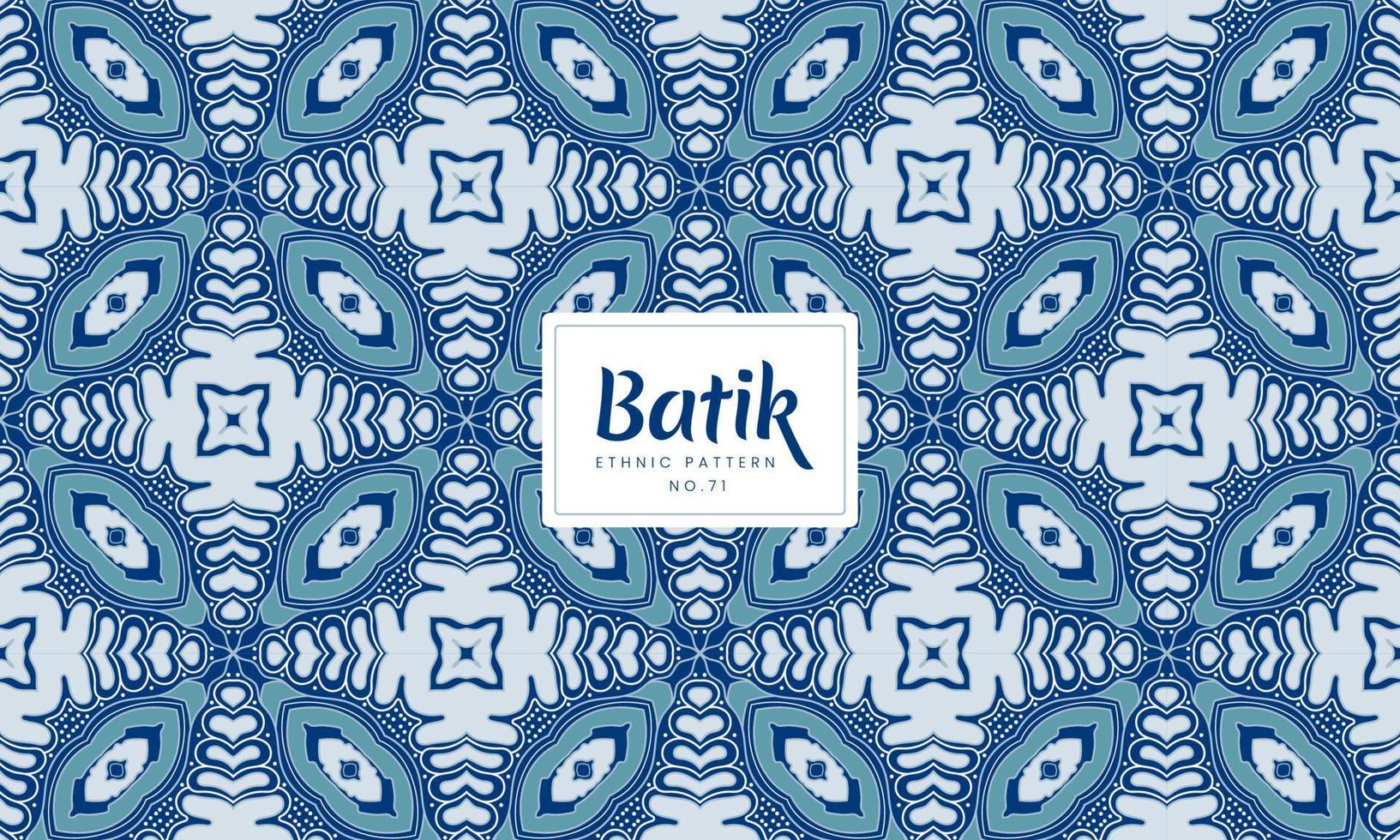 Ethnic batik kawung vector indonesian pattern seamless vintage