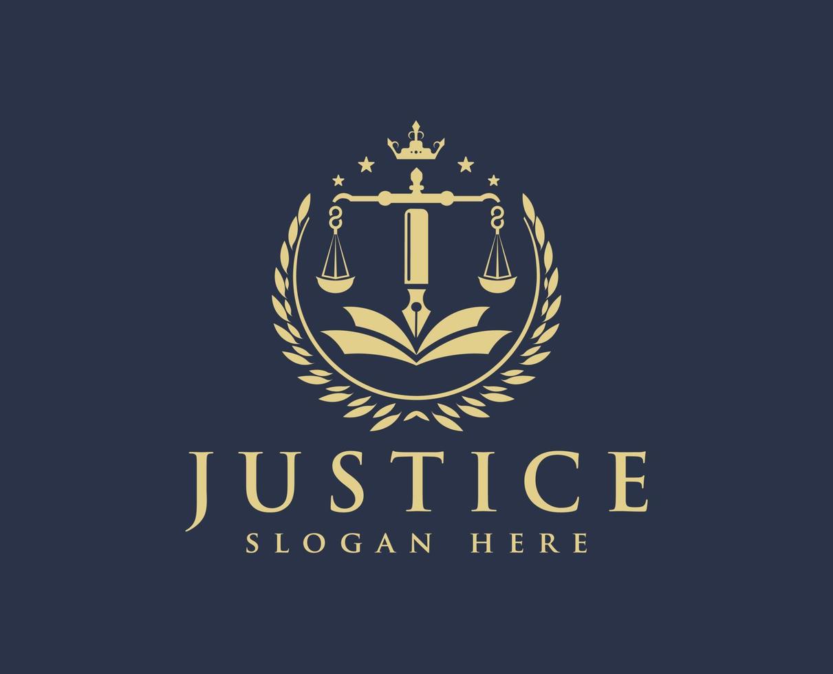 Justice Lawyer logo vector templates