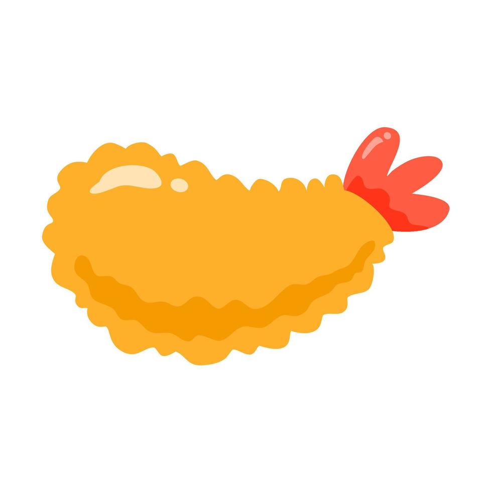 deep fried tempura shrimp vector 18862391 Vector Art at Vecteezy