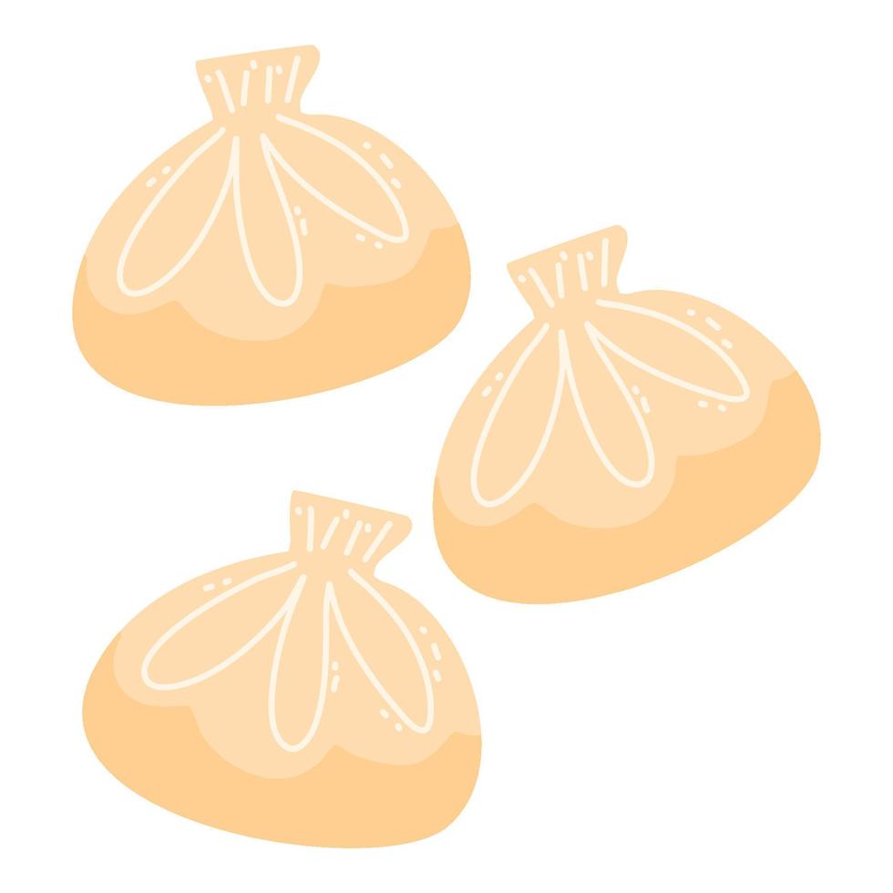 dimsum chinese food vector