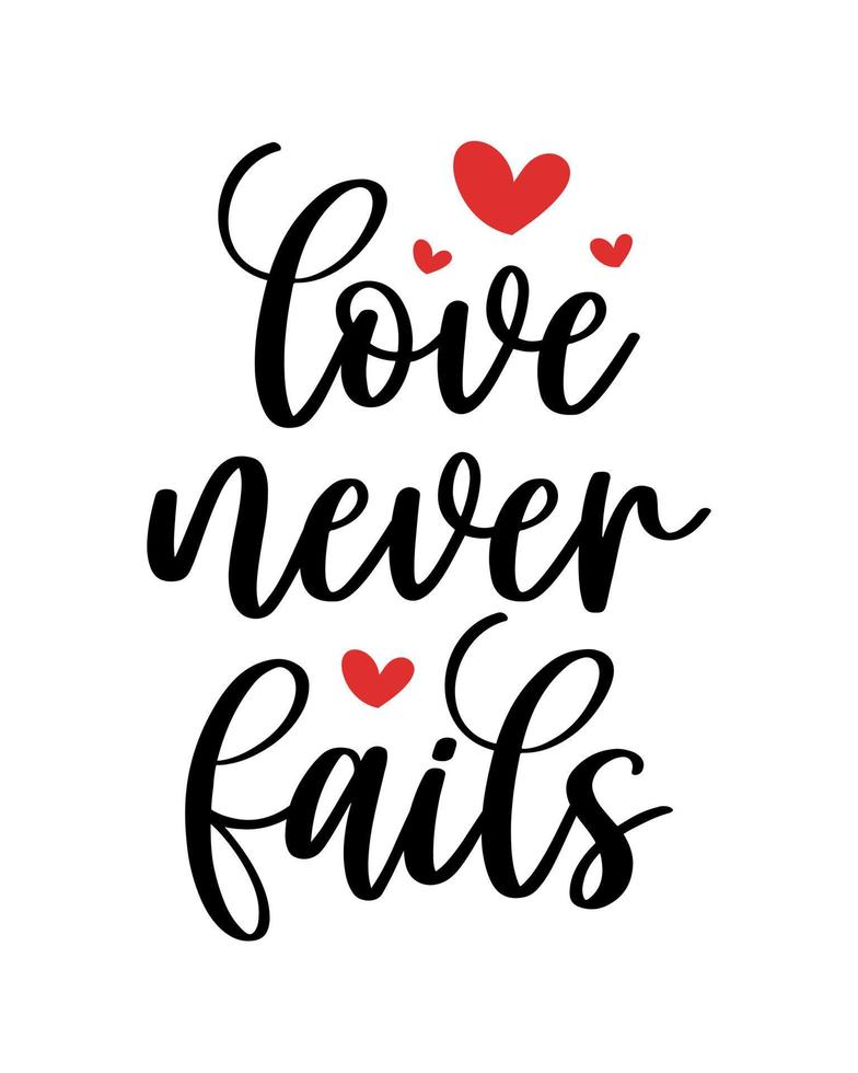 Love Never Fails {Greeting Card} Love Never Fails {Greeting Card}