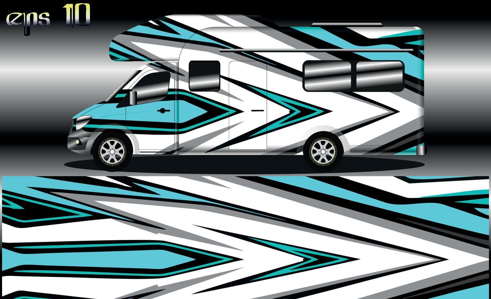 racing background vector for camper car wraps and more