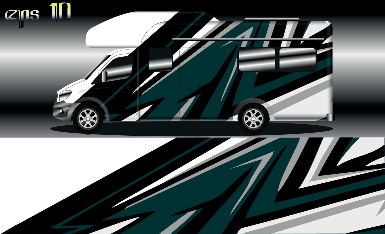 racing background vector for camper car wraps and more