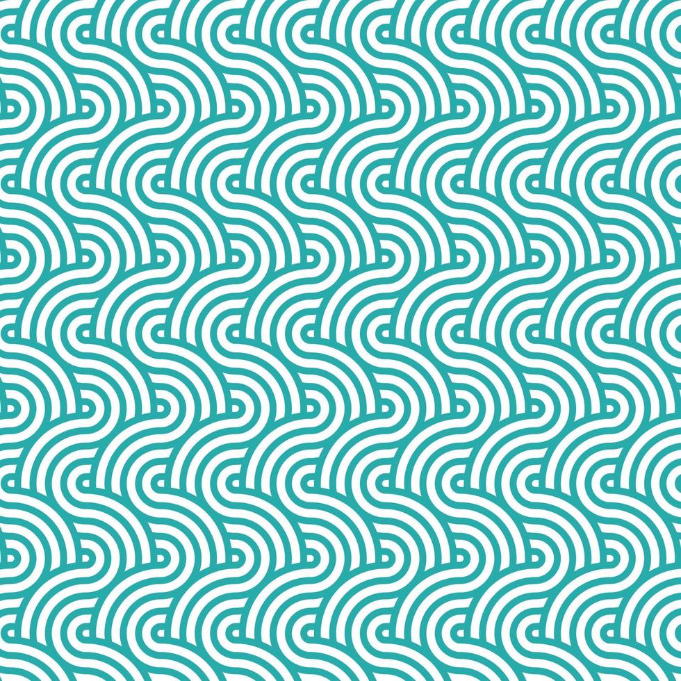 abstract ancient geometric wavy background pattern vector