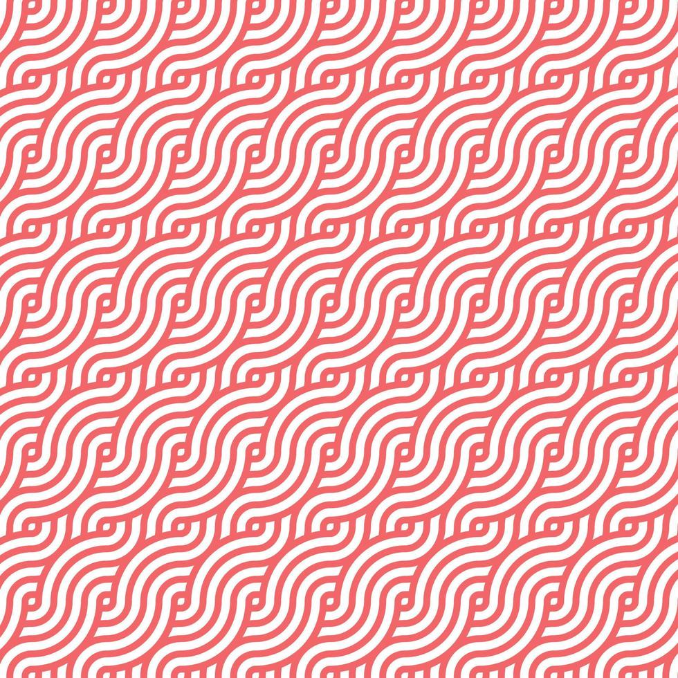 The red circle overlaps the background ripple pattern vector