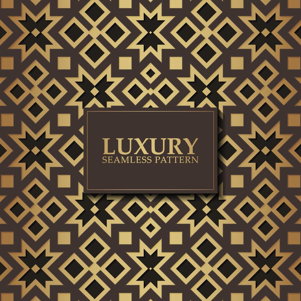 luxury dark seamless pattern background vector