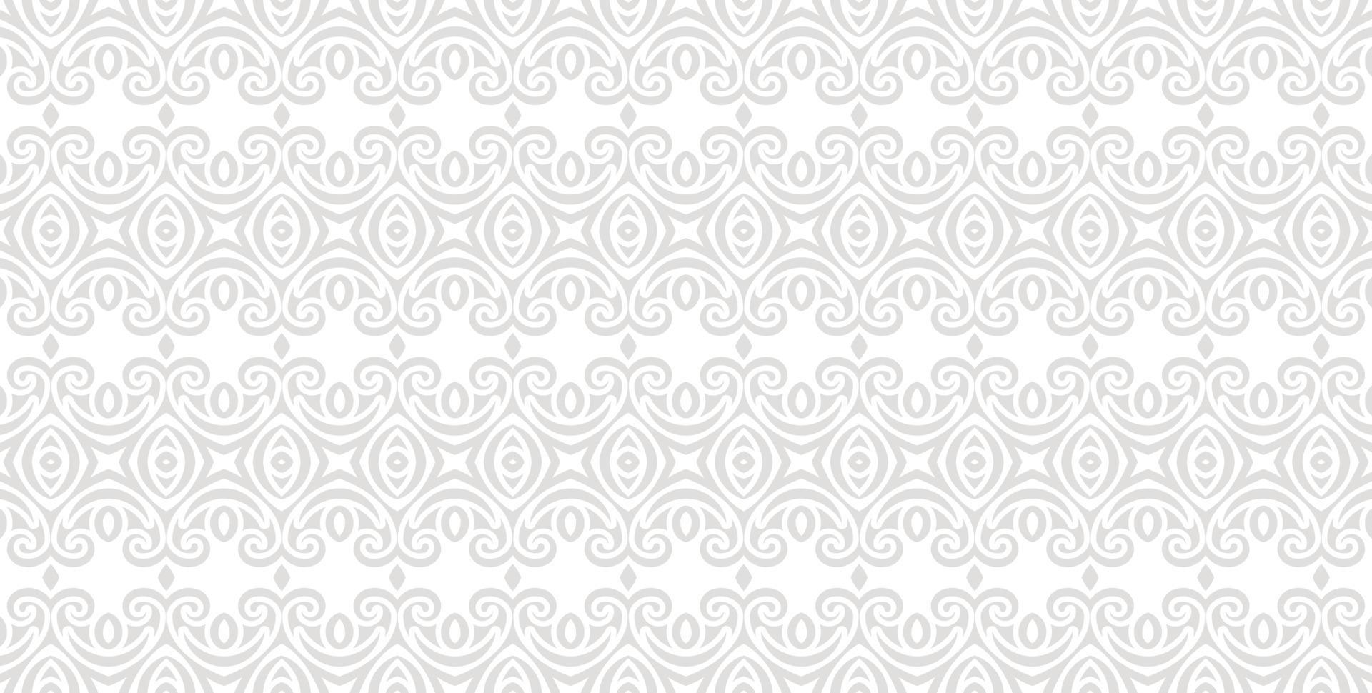 elegant white seamless geometric pattern vector