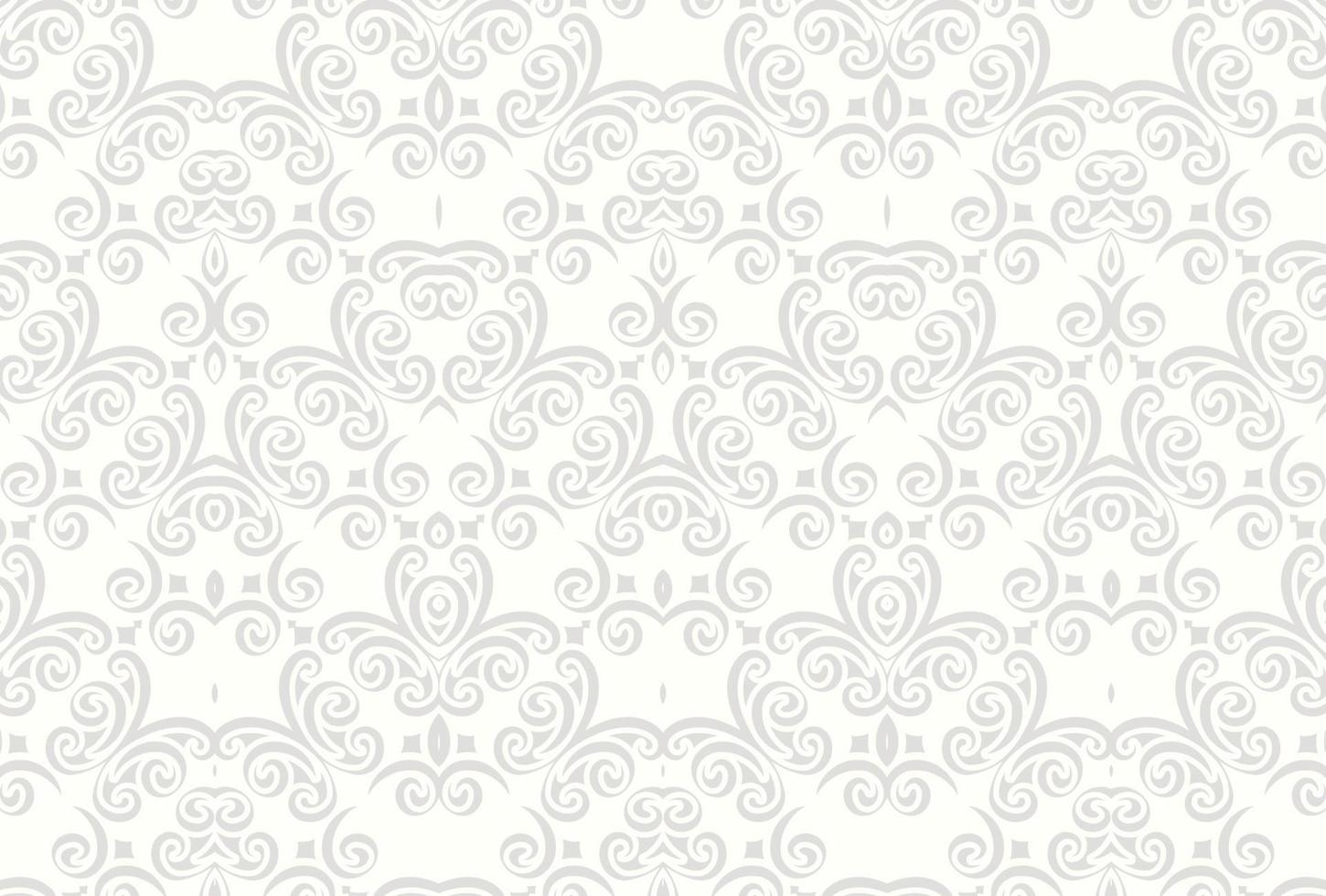 elegant white seamless geometric pattern vector