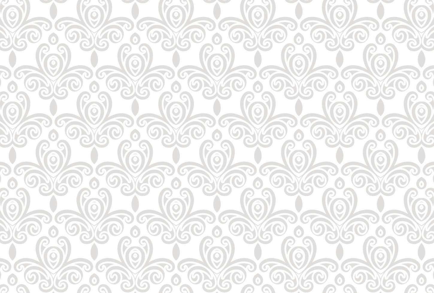 elegant white seamless geometric pattern vector