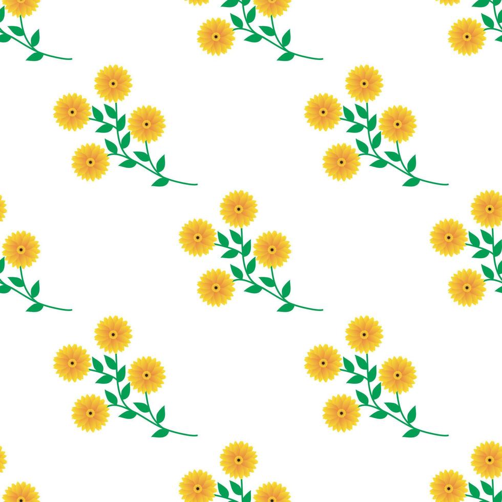 Seamless Pattern With Floral Motifs able to print for cloths, tablecloths, blanket, shirts, dresses, posters, papers. vector