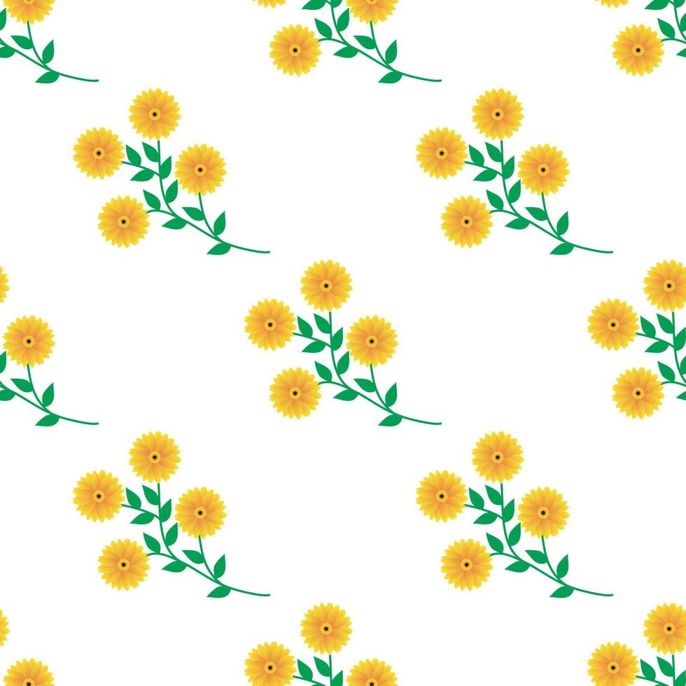 Seamless Pattern With Floral Motifs able to print for cloths, tablecloths, blanket, shirts, dresses, posters, papers. vector