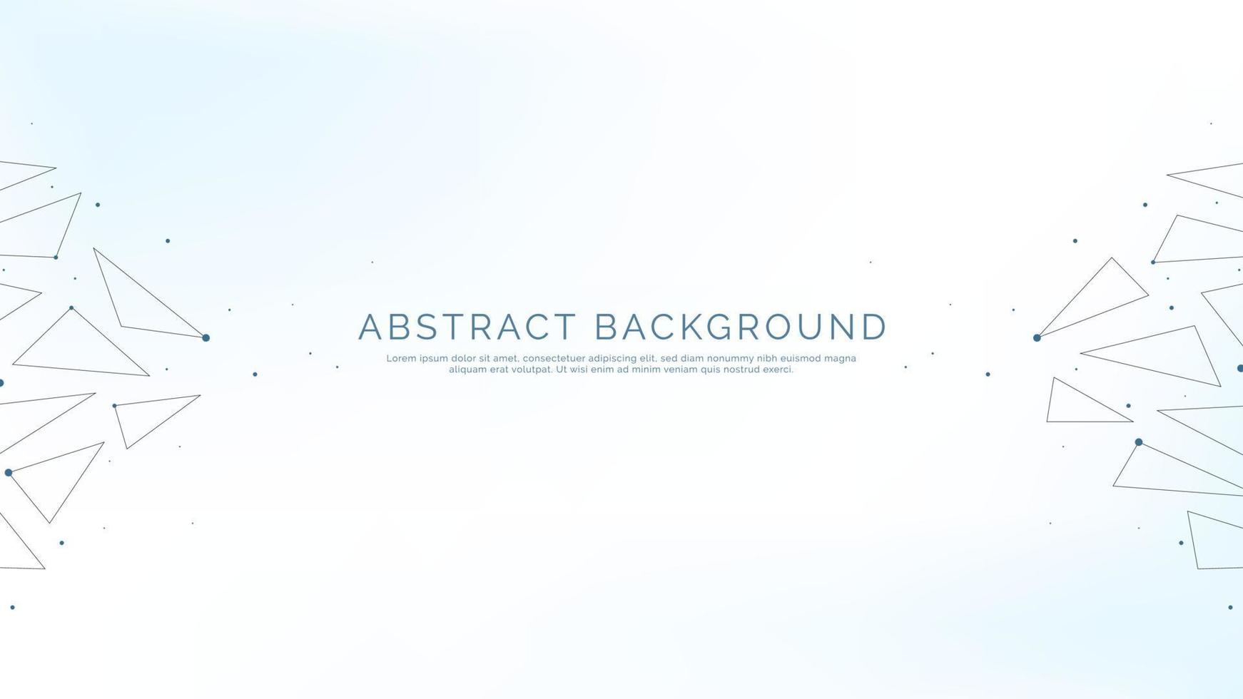 abstract geometric white background and pattern vector