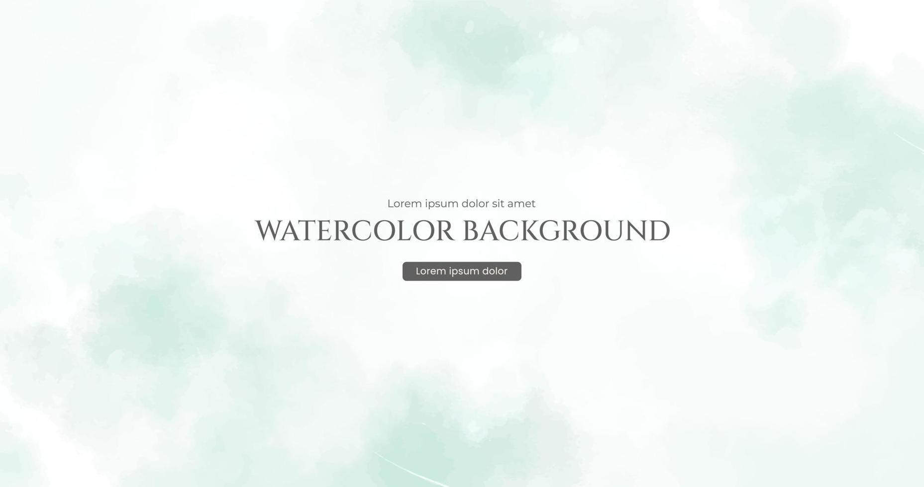 Abstract horizontal watercolor background. Neutral light colored empty space background illustration vector
