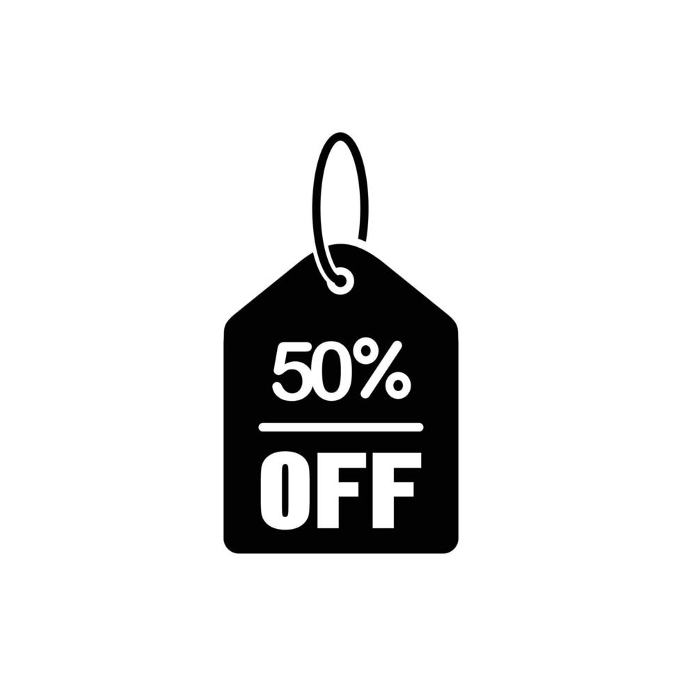 Discount simple flat icon vector illustration. Sale icon vector. Percentage icon vector