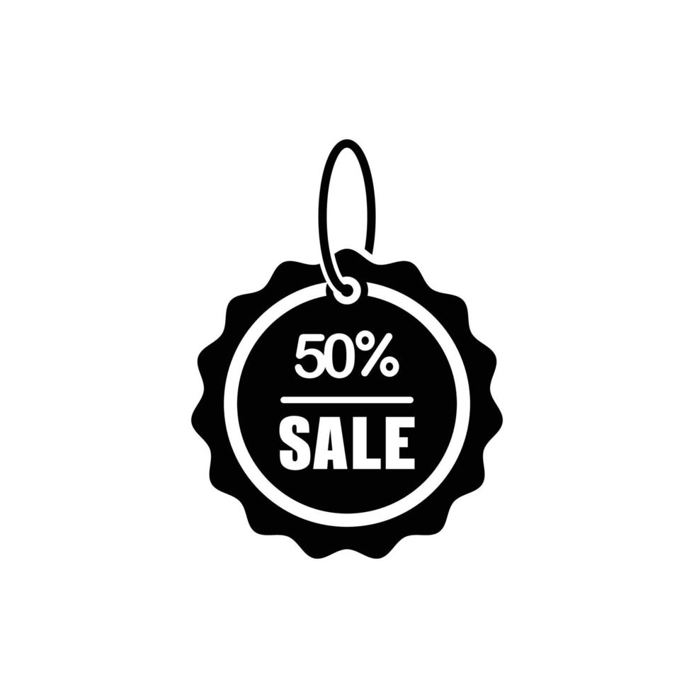 Discount simple flat icon vector illustration. Sale icon vector. Percentage icon vector