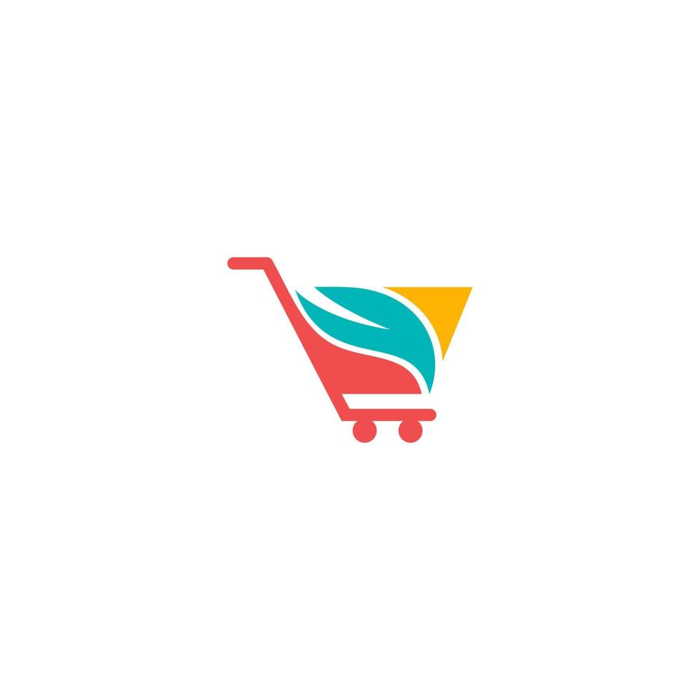 Shop shopping cart symbol and sale icon. Shopping cart icon vector. Simple sign shopping cart. vector