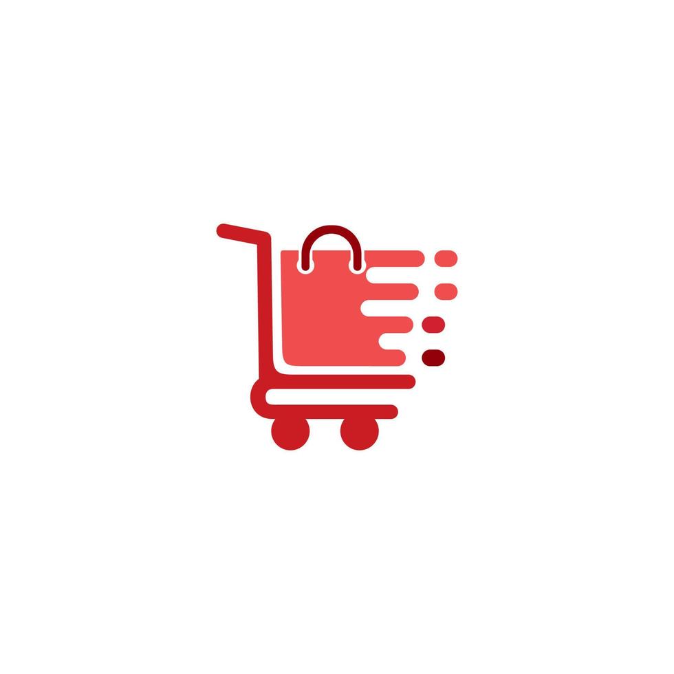 Shop shopping cart symbol and sale icon. Shopping cart icon vector. Simple sign shopping cart. vector