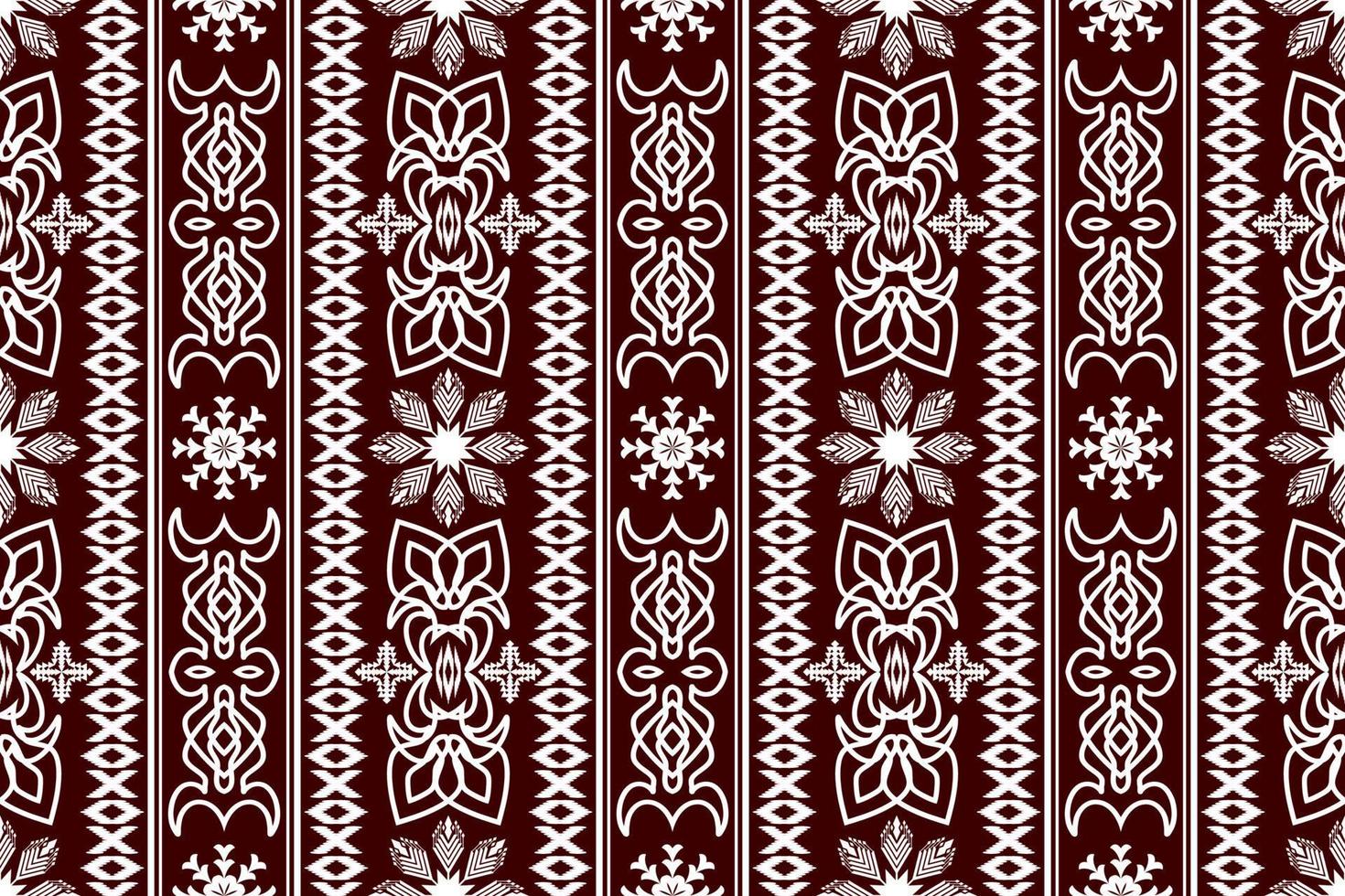 Geometric ethnic oriental traditional art pattern.Figure tribal embroidery style.Design for ethnic background,wallpaper,clothing,wrapping,fabric,element,sarong,vector illustration vector