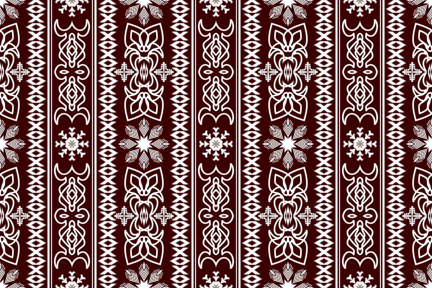 Geometric ethnic oriental traditional art pattern.Figure tribal embroidery style.Design for ethnic background,wallpaper,clothing,wrapping,fabric,element,sarong,vector illustration vector