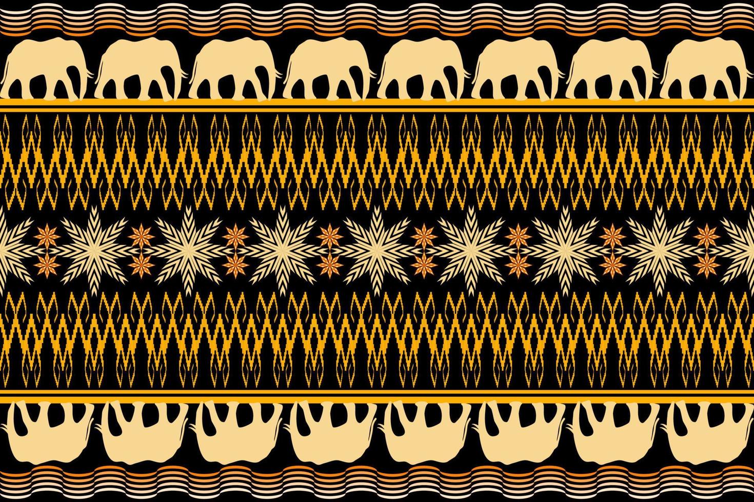Geometric ethnic oriental traditional art pattern.Figure tribal embroidery style.Design for ethnic background,wallpaper,clothing,wrapping,fabric,element,sarong,vector illustration vector