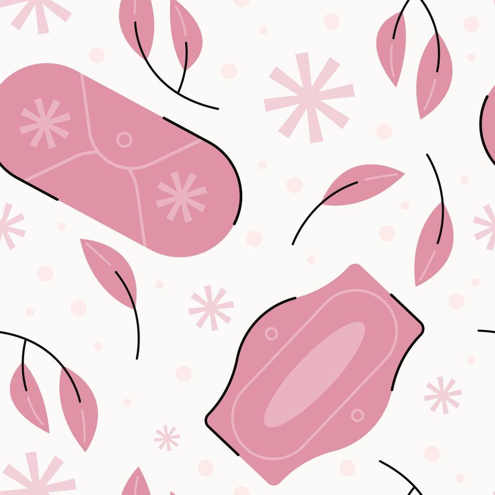 Pattern with Zero waste sustainable products. vector