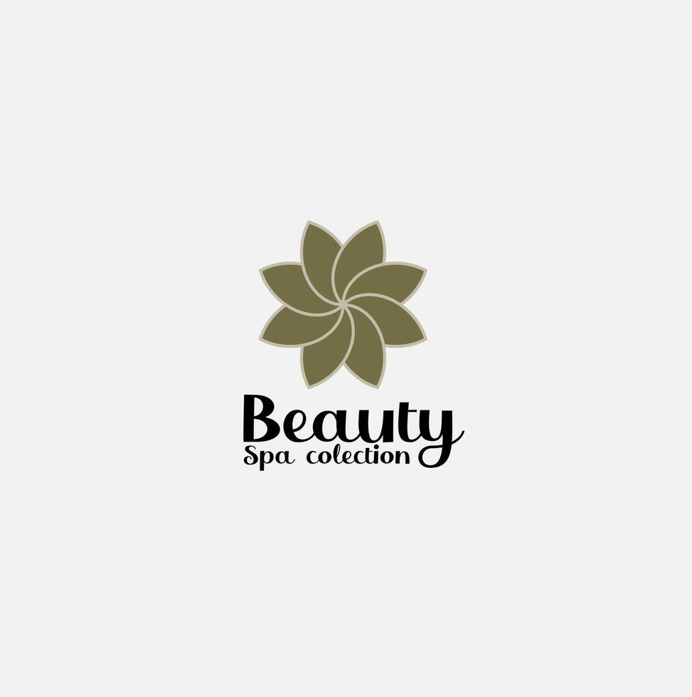 Spa logo free vector