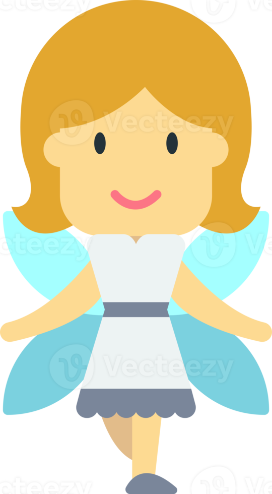 angel illustration in minimal style png