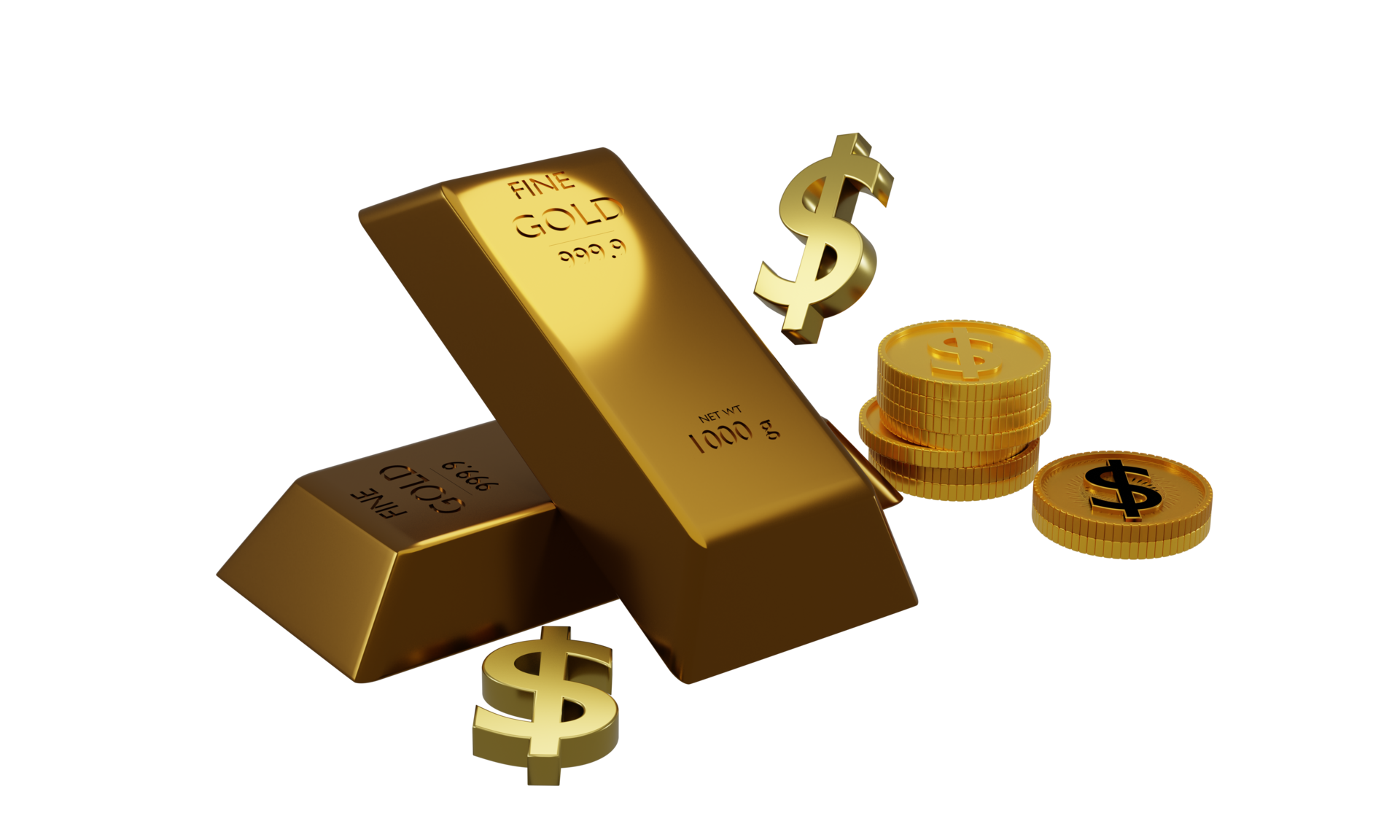 3d Rendering Gold Bars And Dollar Signs Concept Forex Trading In The currency-exchange-chart