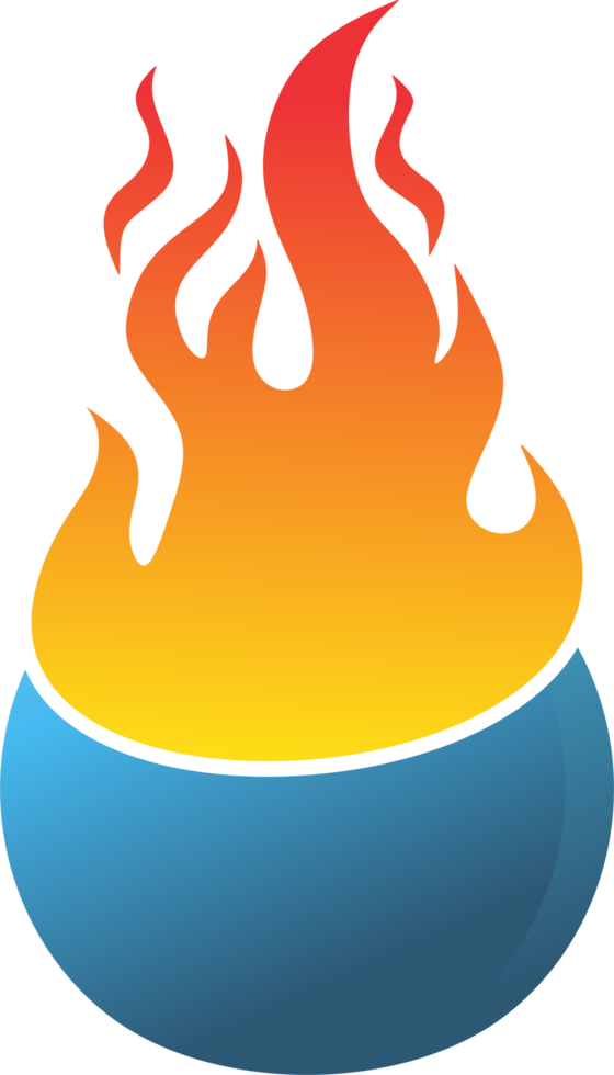 flame and water png