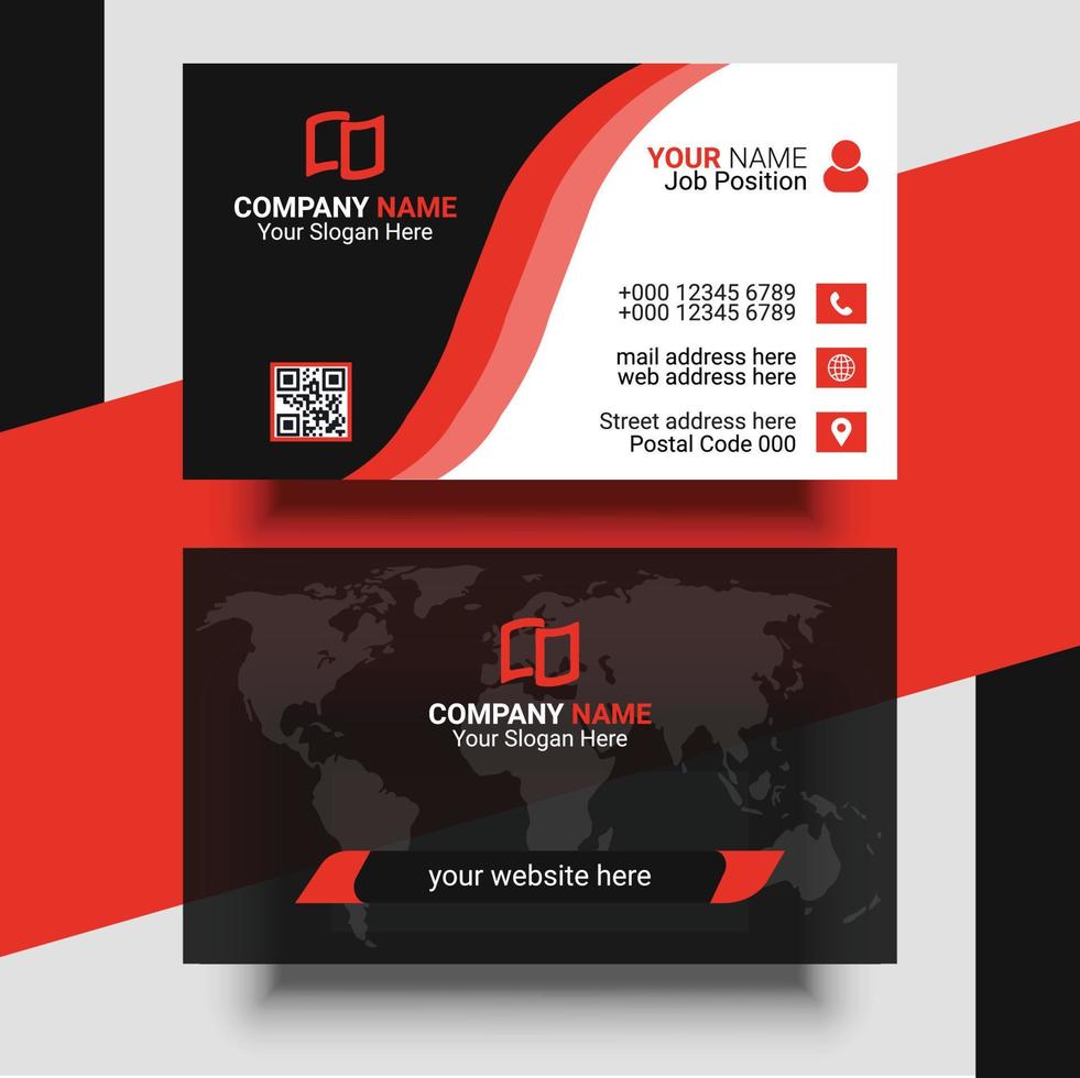 Creative Modern Professional Business Card Template vector