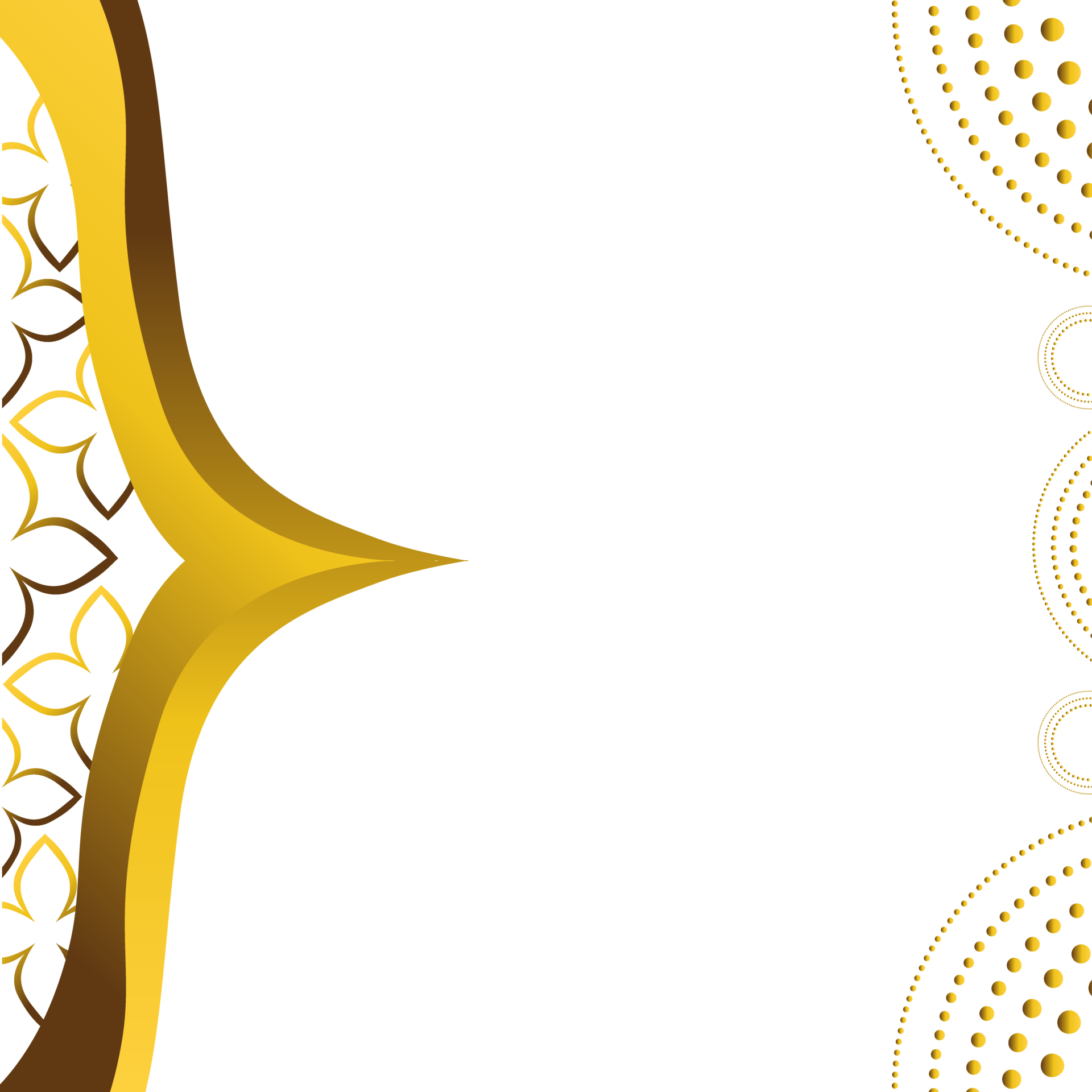 golden floral frame ornament 18867266 PNG