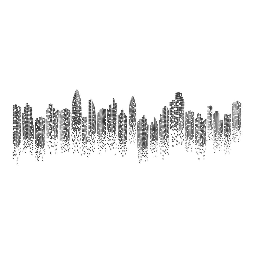 city skyline vector illustration