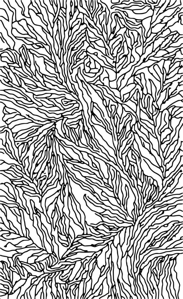 vector illustration of leaf pattern background