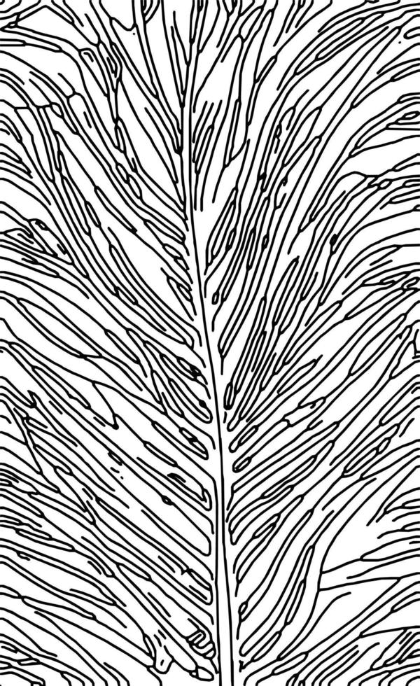 vector illustration of leaf pattern background
