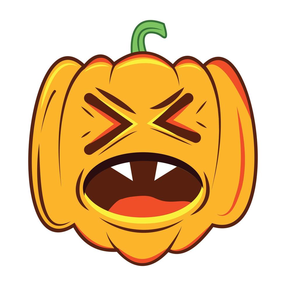 Trendy Jack Lantern vector