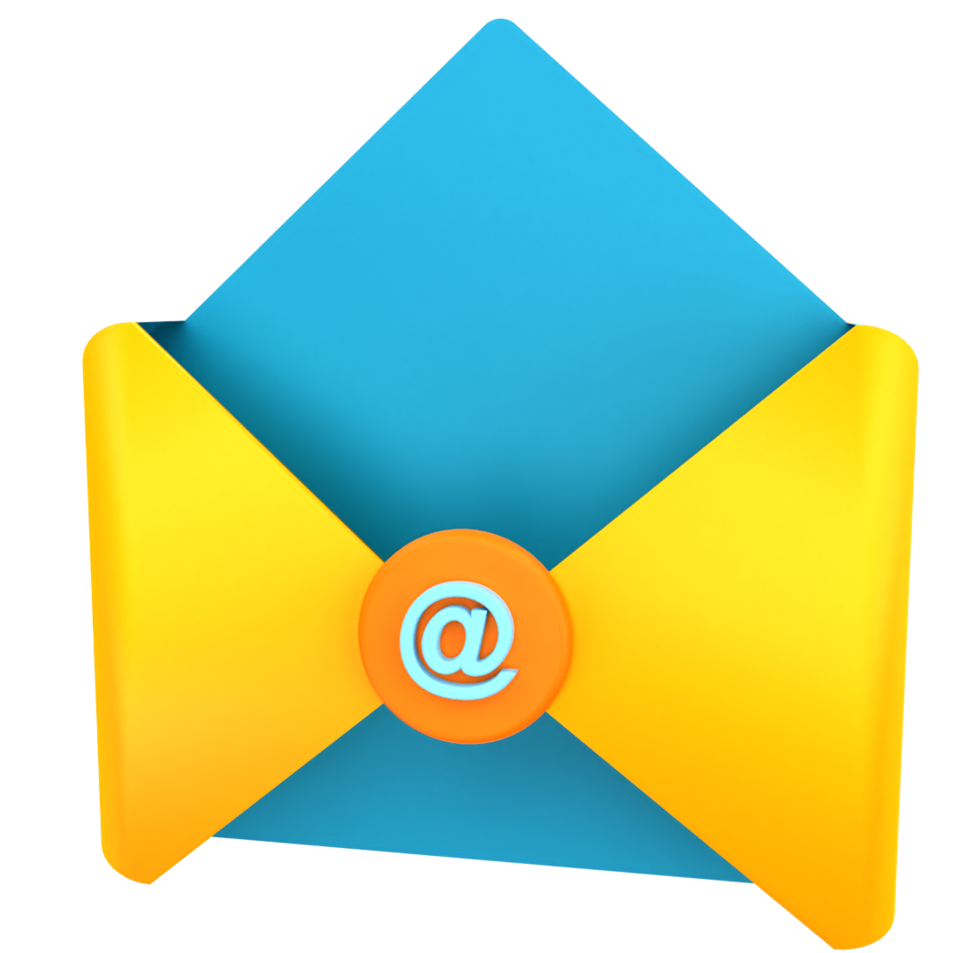 3D email icon for business 18868599 PNG