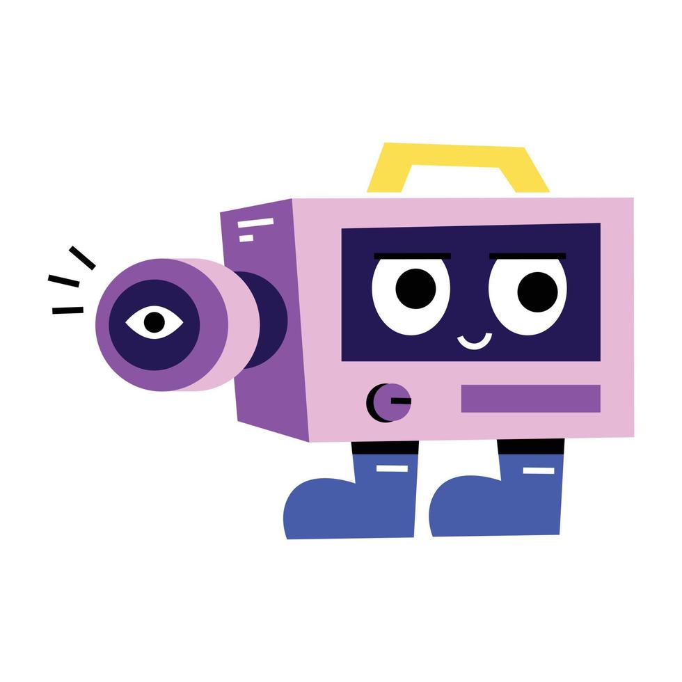 Trendy Camcorder Concepts vector