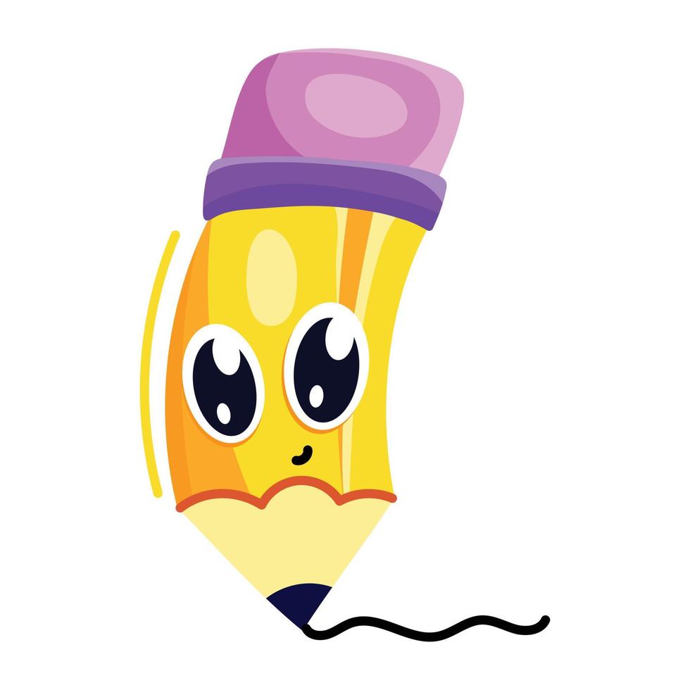 Trendy Pencil Concepts vector