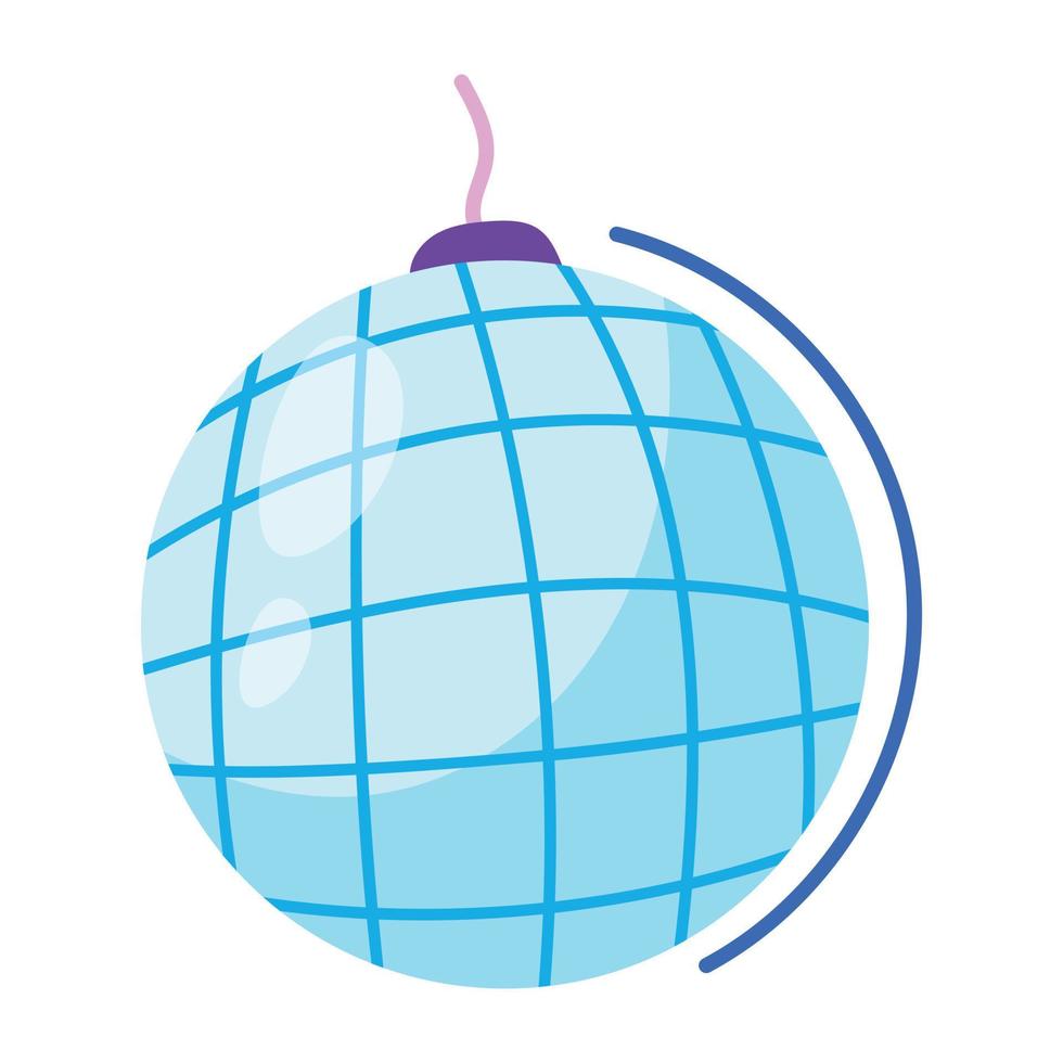 Trendy Disco Ball vector