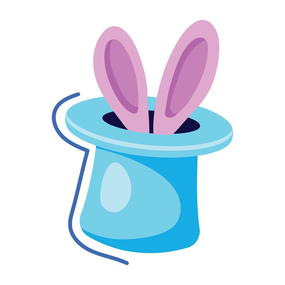 Trendy Rabbit Hat vector