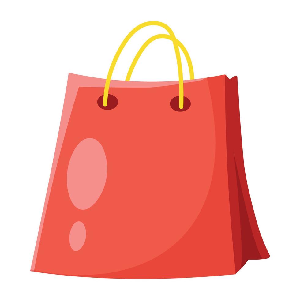 bolsa de compras de moda vector