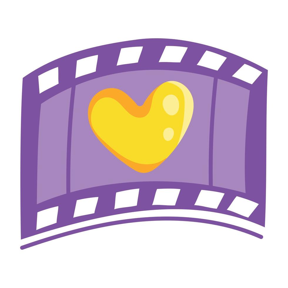 película romántica de moda vector