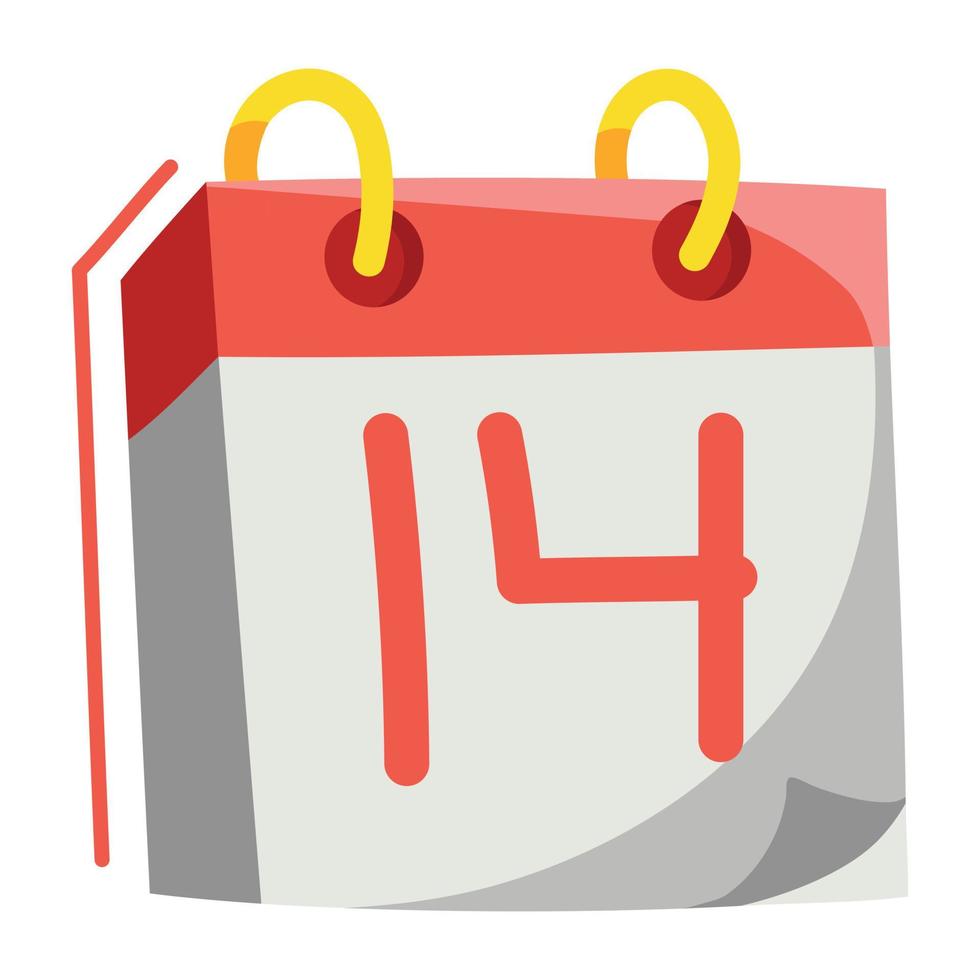 Trendy Valentine Date vector