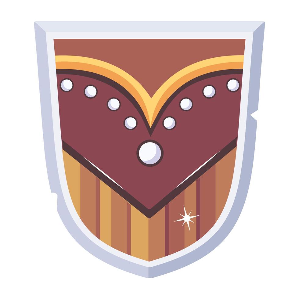 Trendy Shield Concepts vector